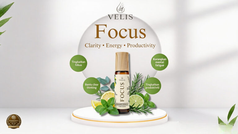 Vita Essentia Focus Essential Oil for concentration and focus